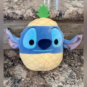 Squishmallows Ultra Soft Disney Pineapple Stitch Stuffed Animal.
